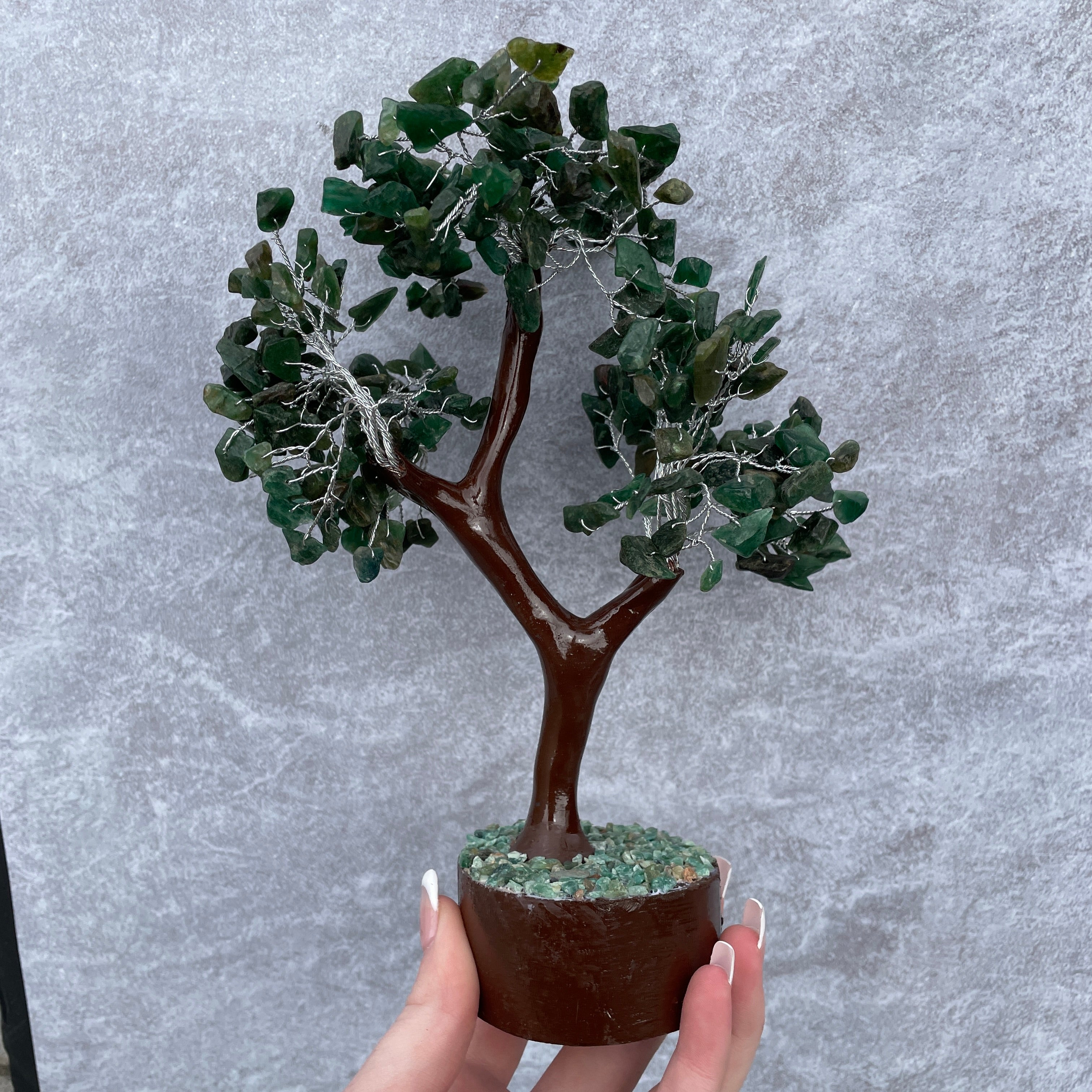 Green Aventurine Dark Tree - Large 020 Green Aventurine Dark Tree - Large 020